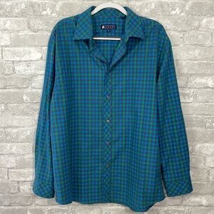International Report Checked Button Down Shirt